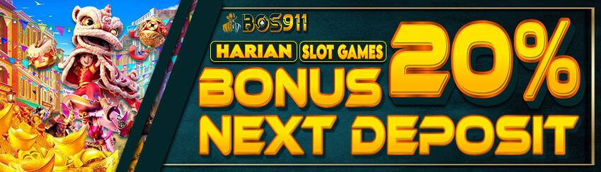 PROMO NEXT DEPOSIT 20% SLOT GAME