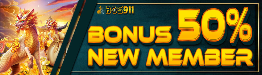 BONUS KHUSUS NEW MEMBER SLOT GAME 50%